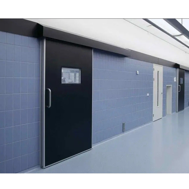 SUS304 ICU νοσοκομείων συρόμενων πορτών ενιαία ταλάντευση πορτών δωματίων ανοξείδωτου καθαρή