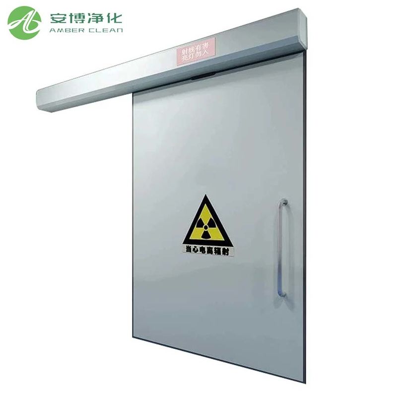AMBER Steel Plate With Powder Coating Manual Swing Door X-Ray Door