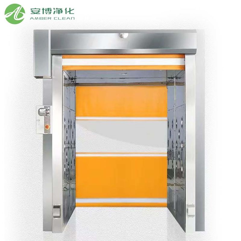Εργαστήριο GMP κατά παραγγελία Φίλτρο HEPA Πόρτα με περσίδες PVC Ντους αέρα φορτίου SUS201