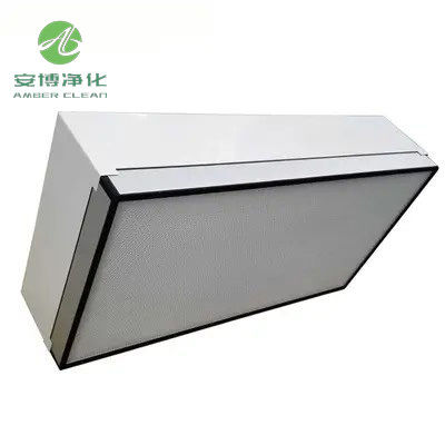 ΑΜΒΡΑ Ζυγισμένο χαλύβδινο φύλλο 6 ιντσών Φανατικό φίλτρο HEPA FFU 600*1200*285mm Μέγεθος