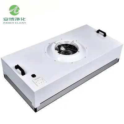Durable Cleanroom Class 100 FFU Fan Filter Unit With Galvanized steel Frame