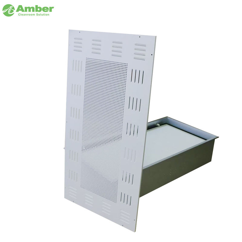 ΑΜΒΕΡΙΚΗ ΤΡΑΓΜΑ 100 99,99%@0,3 μM H13 HEPA FFU με χαμηλότερο αποσυναρμολογητέο σχεδιασμό