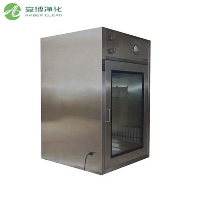 AMBER SUS304 Λαμιναρική ροή καθαρό δωμάτιο περνά μέσα από μηχανική διακόπτη